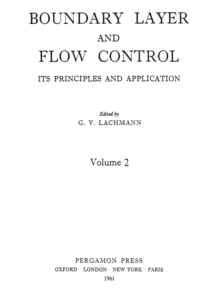 Image for Boundary Layer and Flow Control: Its Principles and Application