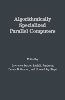 Image for Algorithmically Specialized Parallel Computers