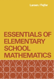 Image for Essentials of Elementary School Mathematics