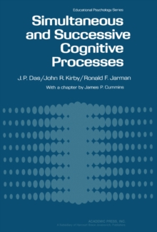 Image for Simultaneous and Successive Cognitive Processes