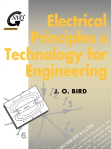 Image for Electrical principles and technology for engineering