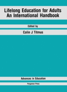 Image for Lifelong Education for Adults: An International Handbook