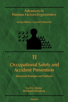 Image for Occupational Safety and Accident Prevention: Behavioral Strategies and Methods