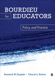 Image for Bourdieu for educators: policy and practice