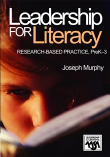 Image for Leadership for literacy: research-based practice, preK-3
