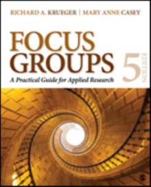 Image for Focus groups  : a practical guide for applied research