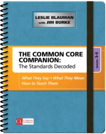 Image for The Common Core Companion, the Standards Decoded, Grades 3-5: What They Say, What They Mean, How to Teach Them