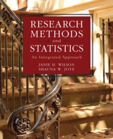 Image for Research methods and statistics: an integrated approach