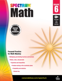 Image for Spectrum Math Workbook, Grade 6