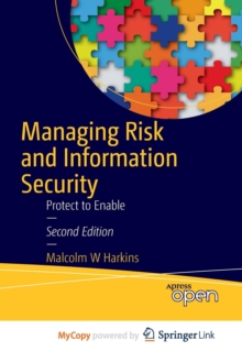 Image for Managing Risk and Information Security