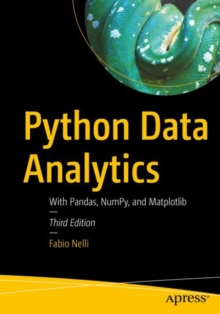 Image for Python data analytics  : with Pandas, NumPy, and Matplotlib