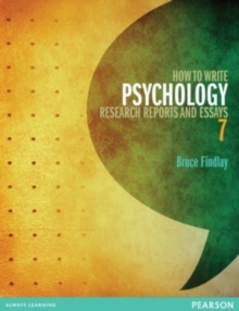 Image for How to Write Psychology Research Reports and Essays