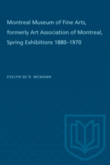MONTREAL MUSEUM FINE ARTS FORMERLY ARTP
