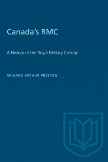 Image for Canada's RMC: A History of the Royal Military College
