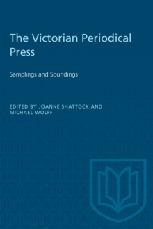 Image for Victorian Periodical Press: Samplings and Soundings