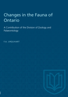 Image for Changes in the Fauna of Ontario : A Contribution of the Division of Zoology and Palaeontology