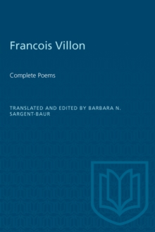 Image for Francois Villon: complete poems