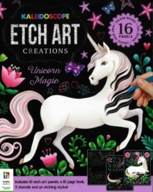 Image for Kaleidoscope Etch Art Creations Unicorn Magic