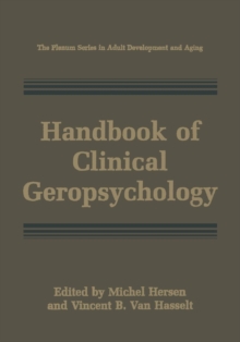 Image for Handbook of Clinical Geropsychology