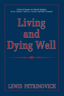 Image for Living and Dying Well
