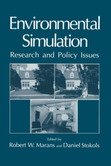 Image for Environmental Simulation : Research and Policy Issues