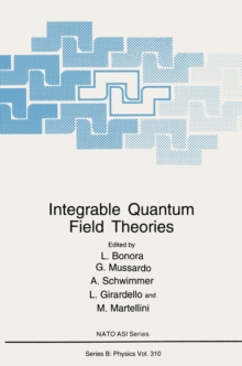 Image for Integrable Quantum Field Theories