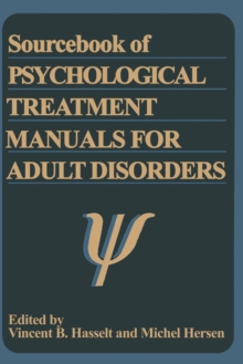 Image for Sourcebook of Psychological Treatment Manuals for Adult Disorders