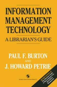 Image for Information Management Technology: A librarian's guide