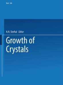 Image for Growth of Crystals