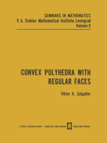 Image for Convex Polyhedra with Regular Faces