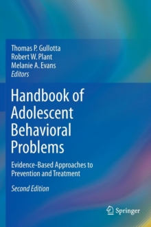 Image for Handbook of Adolescent Behavioral Problems