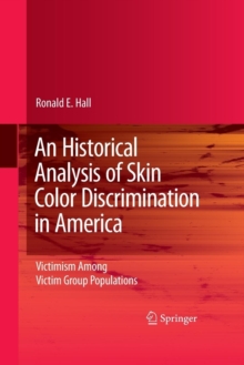 Image for An Historical Analysis of Skin Color Discrimination in America