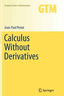 Image for Calculus Without Derivatives