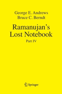 Image for Ramanujan's Lost Notebook : Part IV