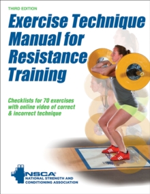 Image for Exercise technique manual for resistance training