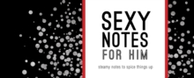 Image for Sexy Notes for Him : Steamy Notes to Spice Things Up