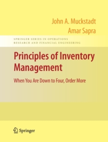 Image for Principles of Inventory Management : When You Are Down to Four, Order More