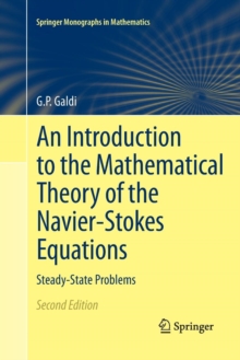 Image for An Introduction to the Mathematical Theory of the Navier-Stokes Equations