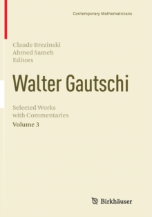 Image for Walter GautschiVolume 3,: Selected works with commentaries