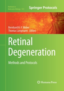 Image for Retinal Degeneration : Methods and Protocols