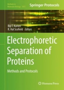 Image for Electrophoretic Separation of Proteins : Methods and Protocols