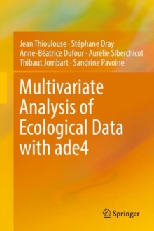 Image for Multivariate analysis of ecological data with ade4