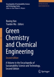 Image for Green Chemistry and Chemical Engineering
