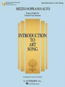 Image for Introduction to Art Song for Mezzo-Soprano/Alto : Songs in English for Classical Voice Students