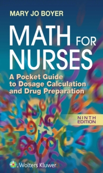 Image for Math For Nurses : A Pocket Guide to Dosage Calculation and Drug Preparation