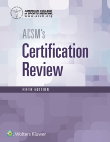Image for ACSM's Certification Review