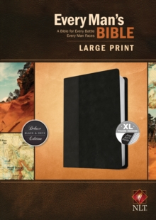 Image for NLT Every Man's Bible, Large Print, Black/Onyx, Indexed