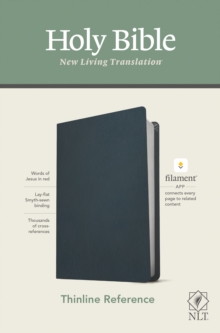 Image for NLT Thinline Reference Bible, Filament Edition, Navy