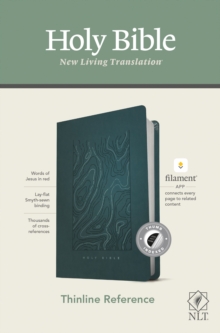 Image for NLT Thinline Reference Bible, Filament Edition, Teal