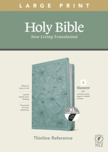 Image for NLT Large Print Thinline Reference Bible, Filament Enabled E